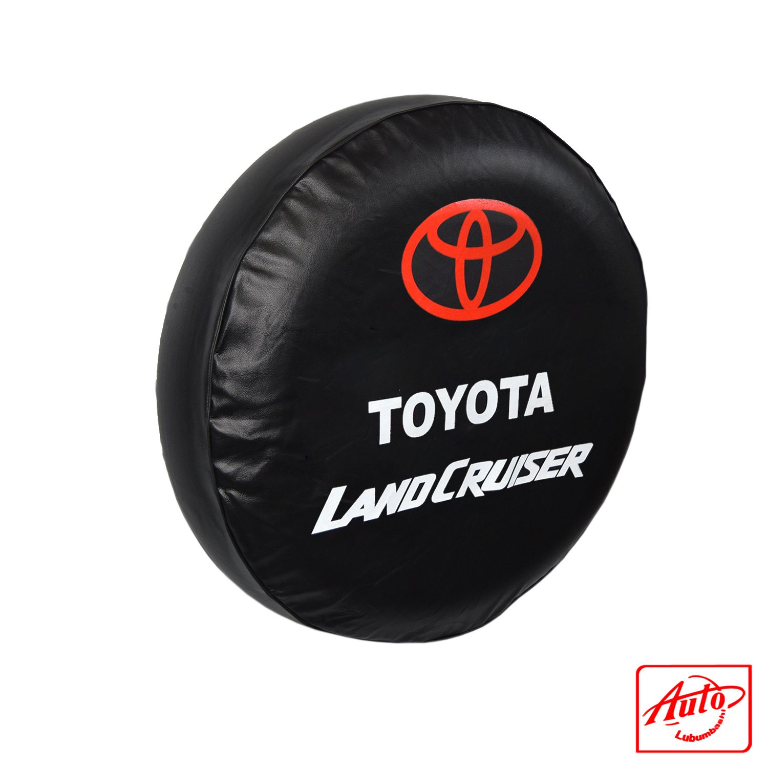 Spare Tire Cover – Toyota Land Cruiser Logo, PVC Leather/Plastic, Weatherproof - Image 2