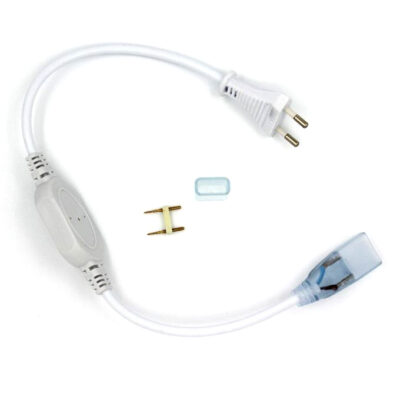 WELLMAX Plug Connector – For 12mm FPCB LED Strip – 220V