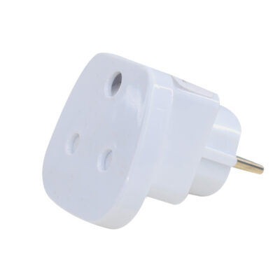 16A Universal Travel Plug Adapter – US/EU/UK to South Africa 3-Pin