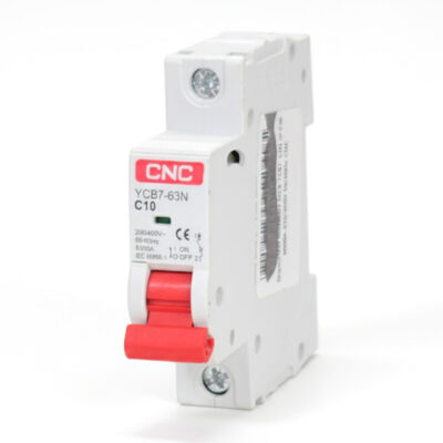 Miniature Circuit Breaker YCB7-63N – 1P – C10 – 6kA – 230/400V – CNC Electric