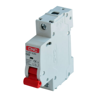 Miniature Circuit Breaker YCB7-63N – 1P – C63 – 6kA – 230/400V – CNC Electric