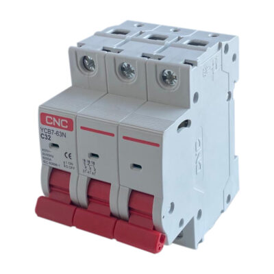 Miniature Circuit Breaker YCB7-63N – 3P – C32 – 6kA – 400V – CNC Electric