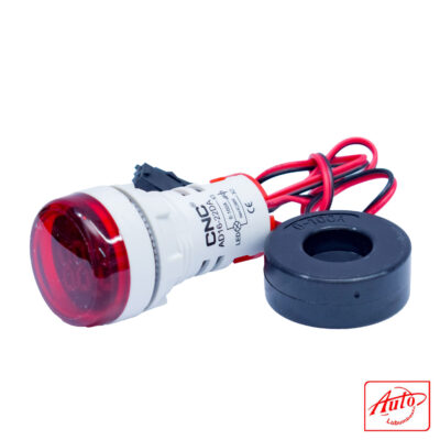 AD16-22DA R Digital Amperage Indicator – 0–100A – AC380V – Red LED – 22mm Panel Mount