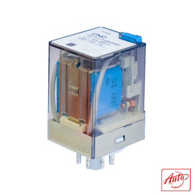 CNC 60.12-I General-Purpose Relay – 24V DC Coil – DPDT – 10A – 8-Pin Plug-In