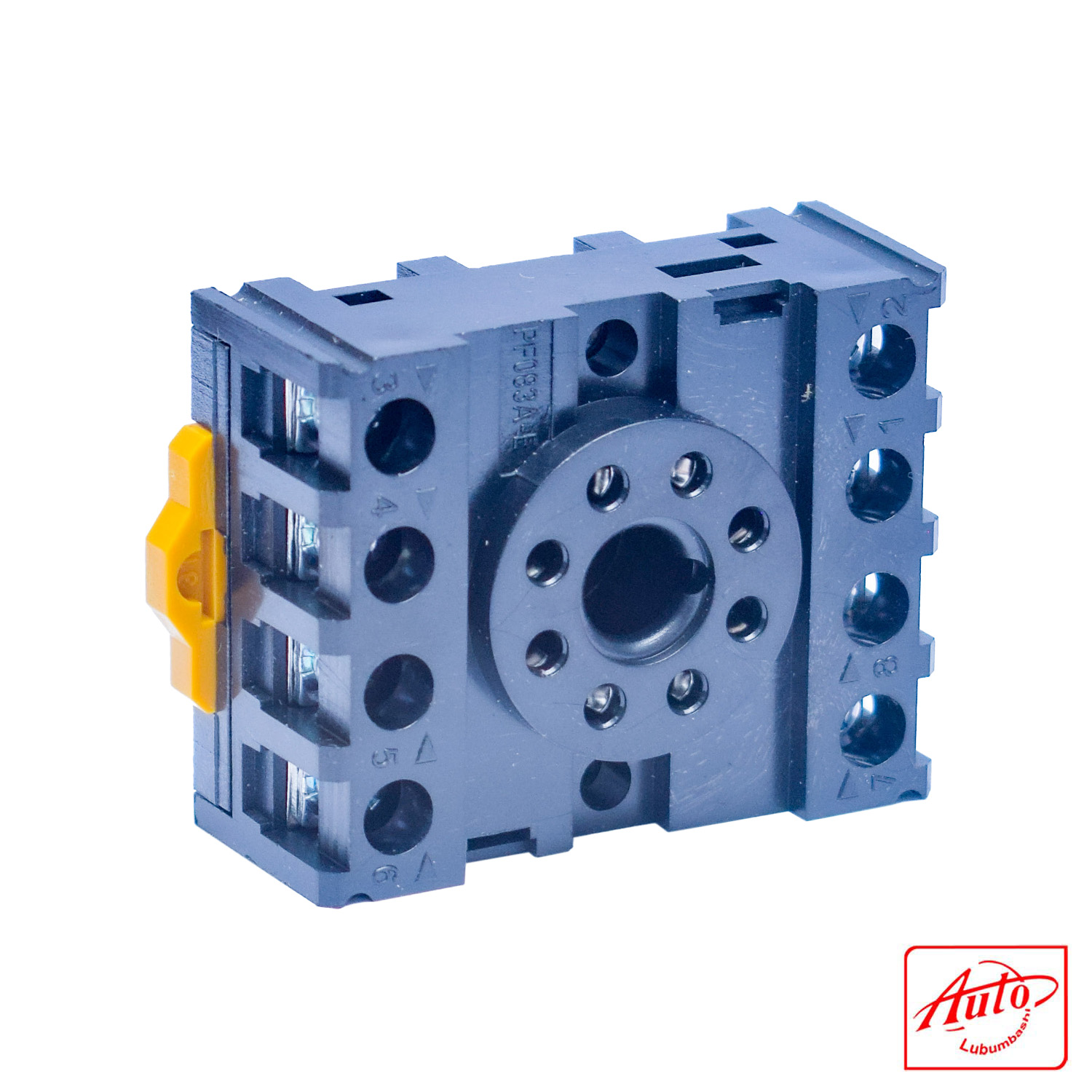 PF083A-E Relay Socket – 8-Pin – Screw Terminals – DIN Rail/Surface Mount – Omron - Image 2