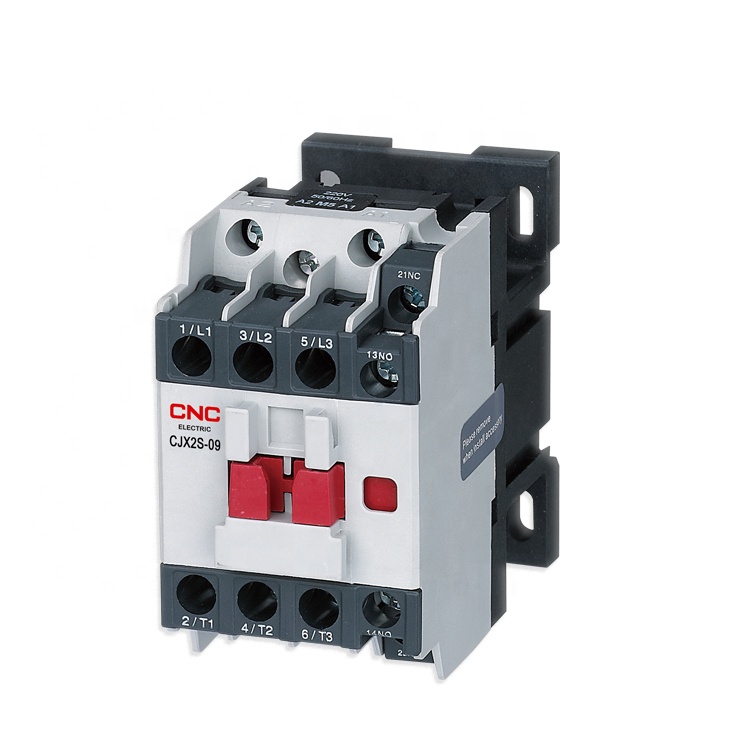 CJX2s-09 AC Contactor – 9A – 380V – 3P – 1NO+1NC – 50/60Hz – CNC Electric - Image 2
