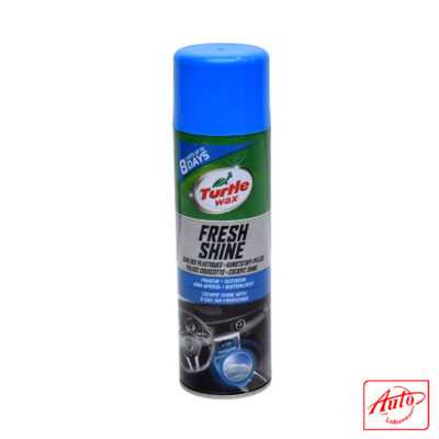Turtle Wax Fresh Shine Cockpit Shine – Outdoor Fresh, 500ml Interior Plastic Cleaner & Air Freshener