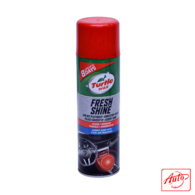 Turtle Wax Fresh Shine Cockpit Shine – Strawberry Scent, 500ml Interior Plastic Cleaner & Air Freshener