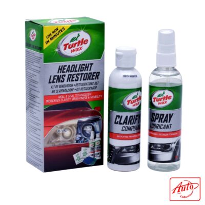 Turtle Wax Headlight Lens Restorer Kit – Heal & Seal Technology