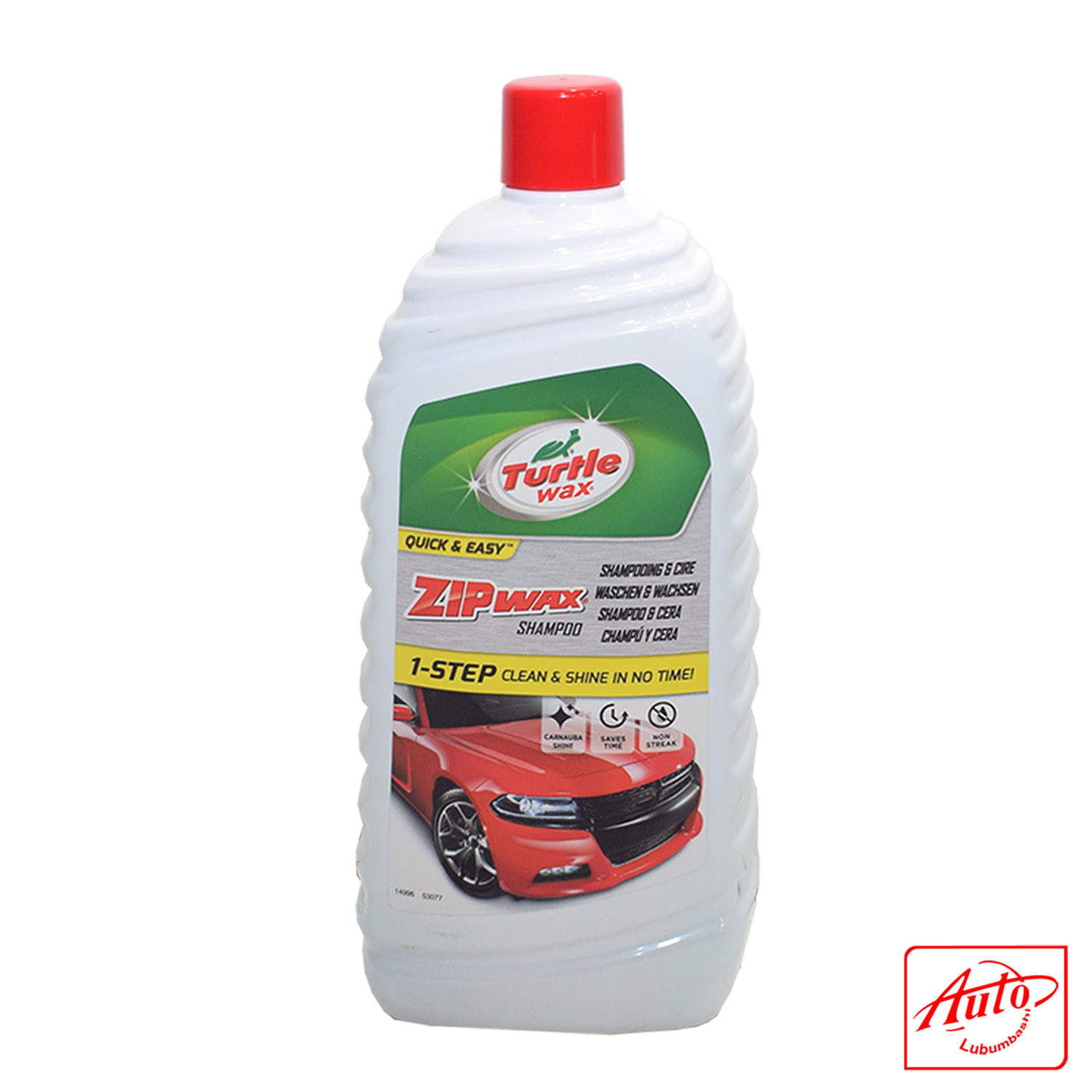 Turtle Wax Zip Wax Shampoo 1 L – Wash & Wax in One Step – Image 2