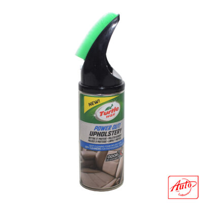 Turtle Wax Power Out! Upholstery Cleaner – 400ml Foam Formula with Oxy Cleaners & Odor-X Technology