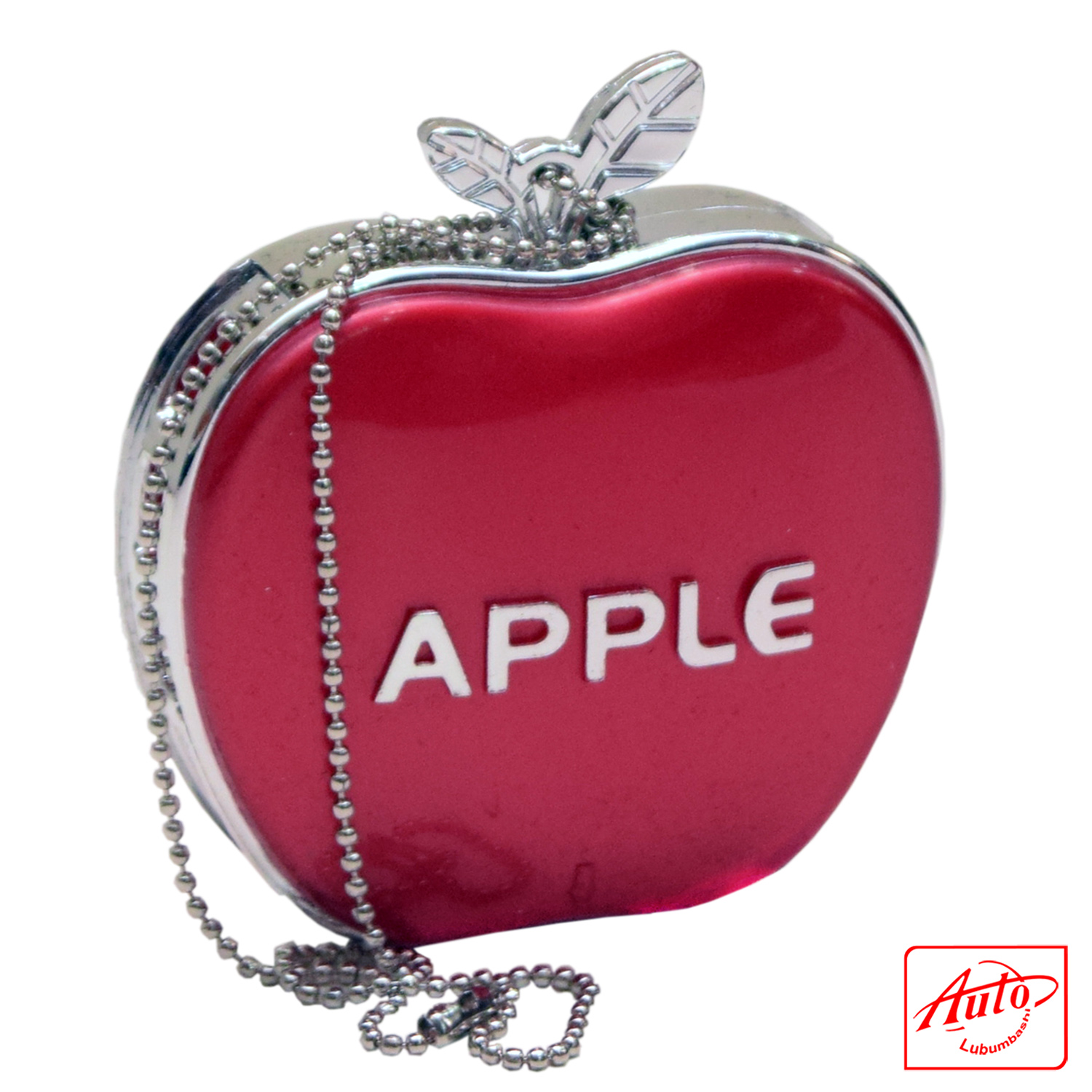 Apple-Shaped Car Air Freshener – Glitter Finish (Black & Other Colors) - Image 5