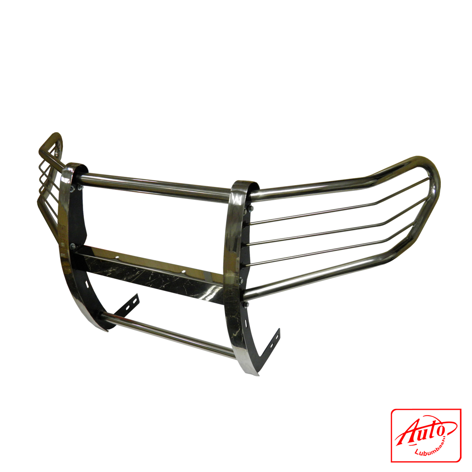 Deluxe Aluminium Bull Bar – Gloss Finish – Compatible with Toyota Prado HJ120 - Image 2