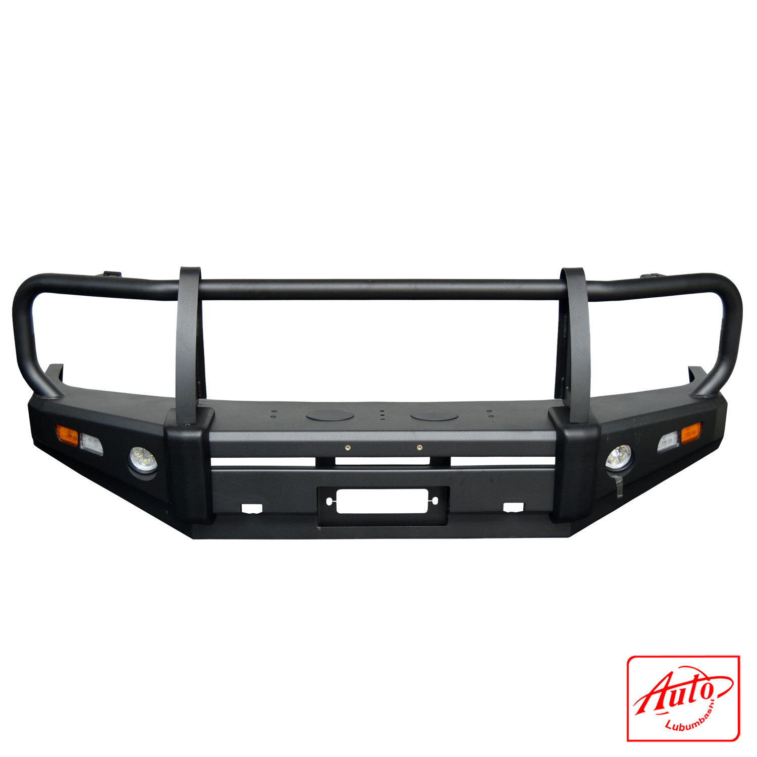 Deluxe Steel Bull Bar – Toyota Land Cruiser HZJ78 / HZJ79 – Image 2
