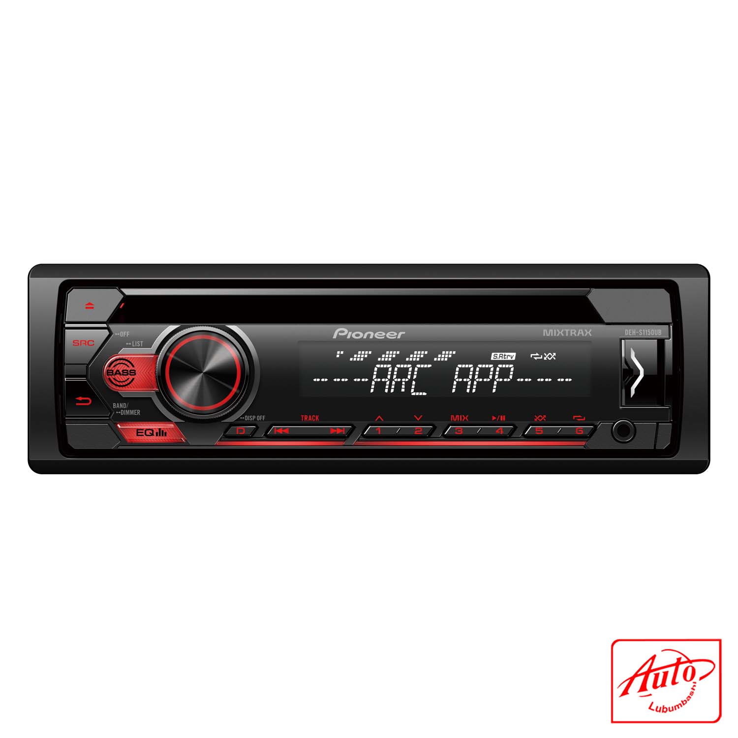 Pioneer DEH-S1150UB – Single-DIN Car Stereo Receiver - Image 2