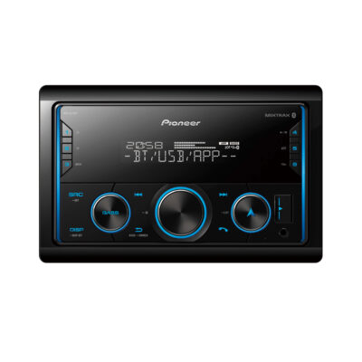 Pioneer MVH-S425BT – Single-DIN Digital Media Receiver with Dual Bluetooth