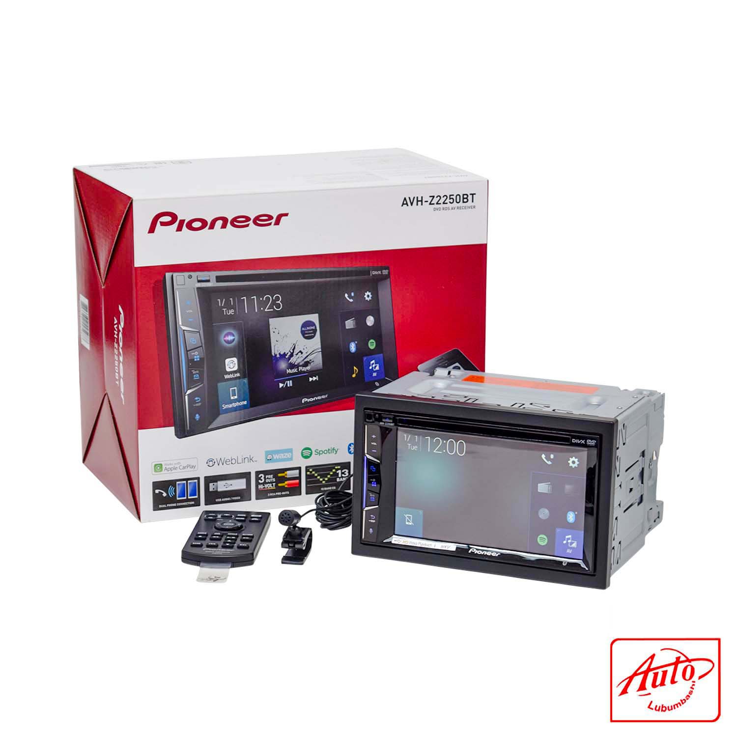 Pioneer AVH-Z2250BT – 6.2" In-Dash DVD Multimedia AV Receiver - Image 4