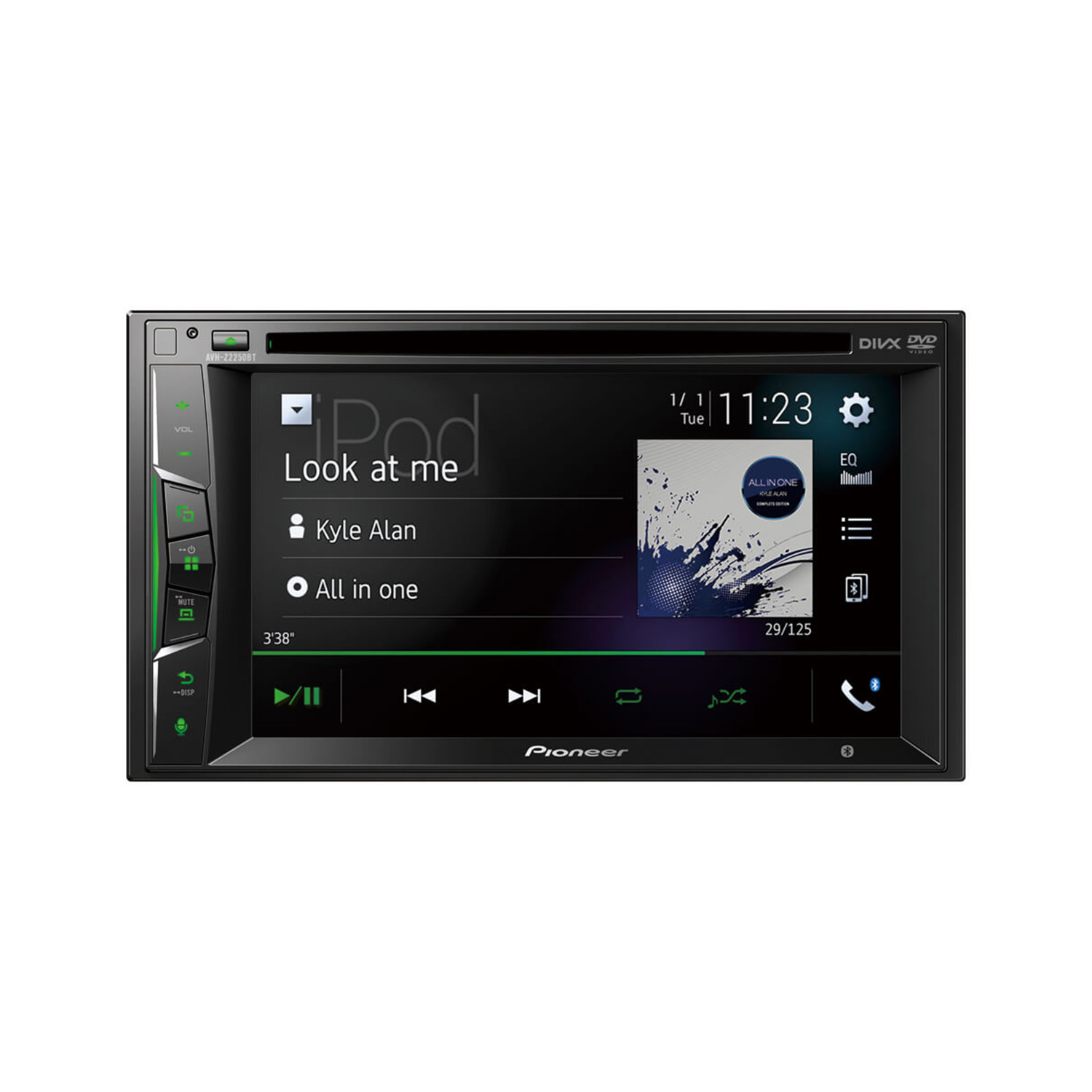 Pioneer AVH-Z2250BT – 6.2" In-Dash DVD Multimedia AV Receiver - Image 3
