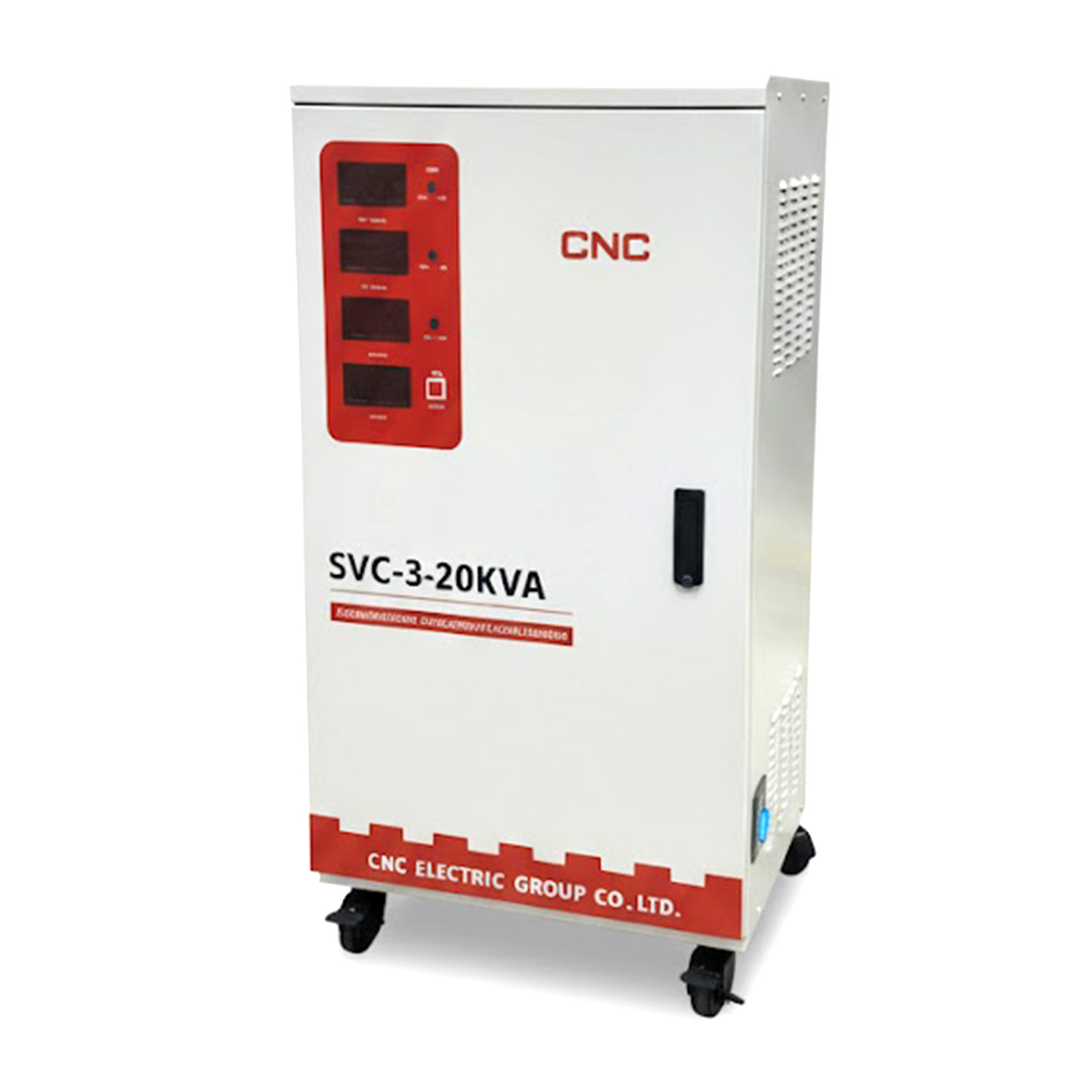 Three-Phase Voltage Stabilizer – Thermal Relay – 20KVA – Input 240–430V / Output 380V – CNC Compatible - Image 2