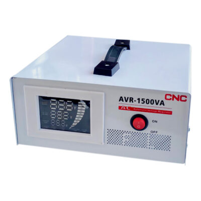 AVR-1500VA Household Voltage Stabilizer – Relay Type – Single Phase