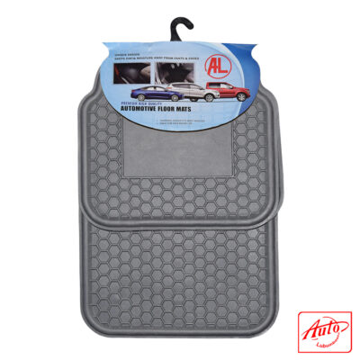 Universal Rubber/PVC Car Floor Mats – Heavy-Duty 4+1 Piece Set