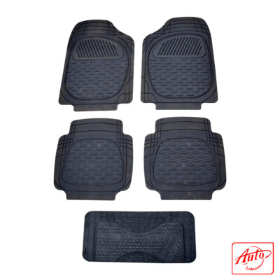 Carfit Guardian Rubber Car Floor Mats – 4-Piece Black Set