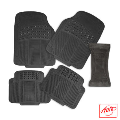 Universal Heavy-Duty Rubber Car Floor Mats – All-Weather Protection