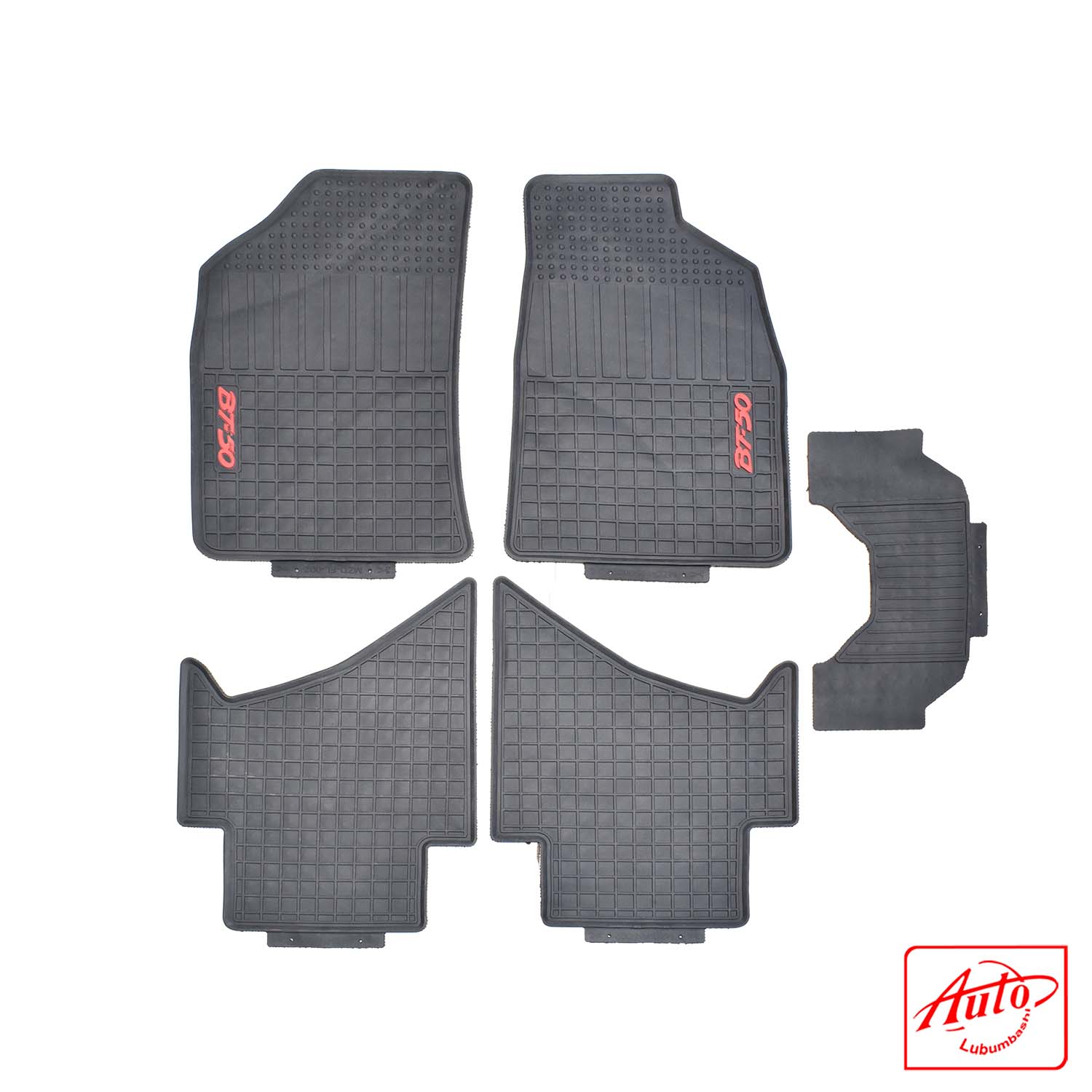 Mazda BT-50 Custom-Moulded Rubber Floor Mats – All-Weather Protection - Image 2