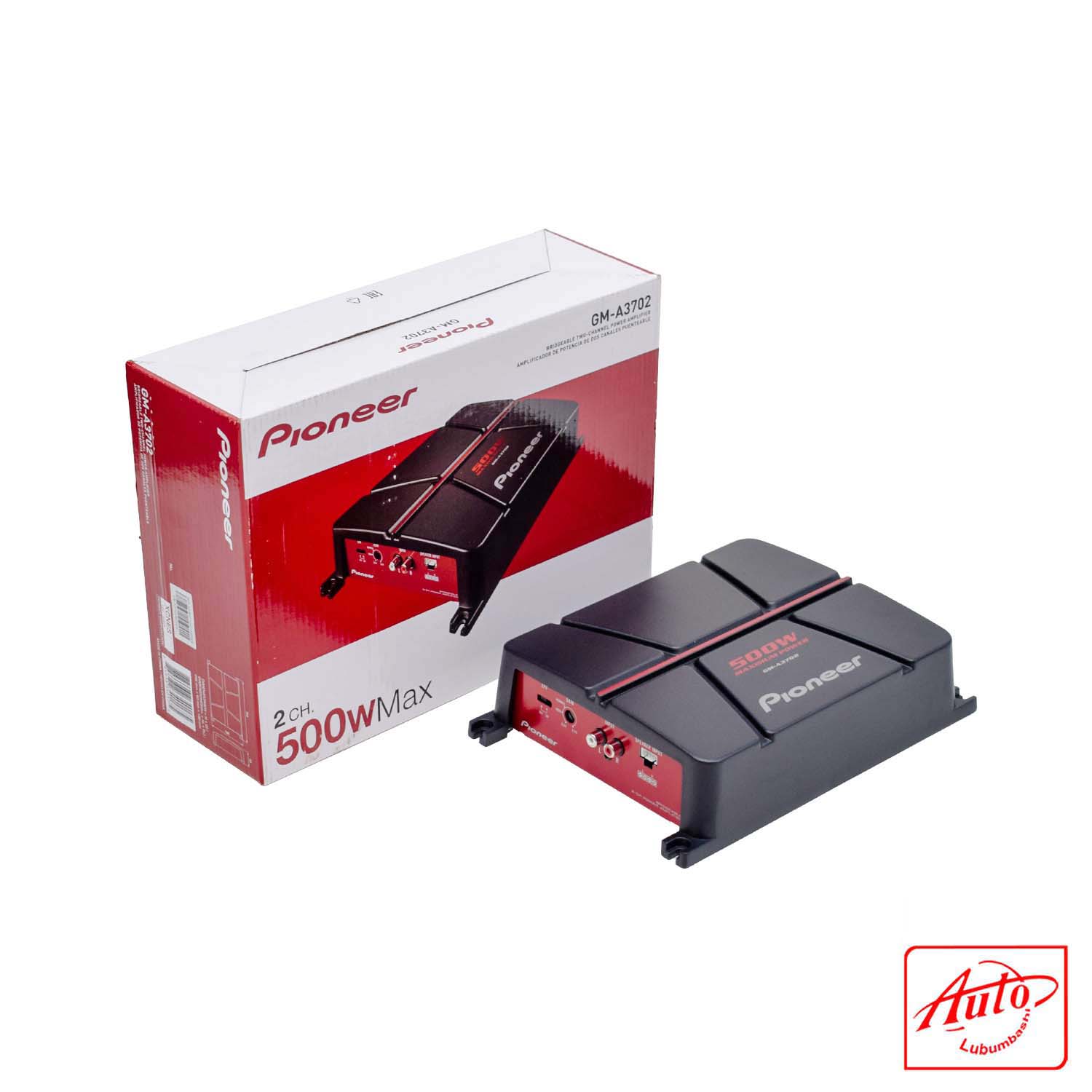 Pioneer GM-A3702 – 2-Channel Bridgeable Car Amplifier (500W Max) – Image 2
