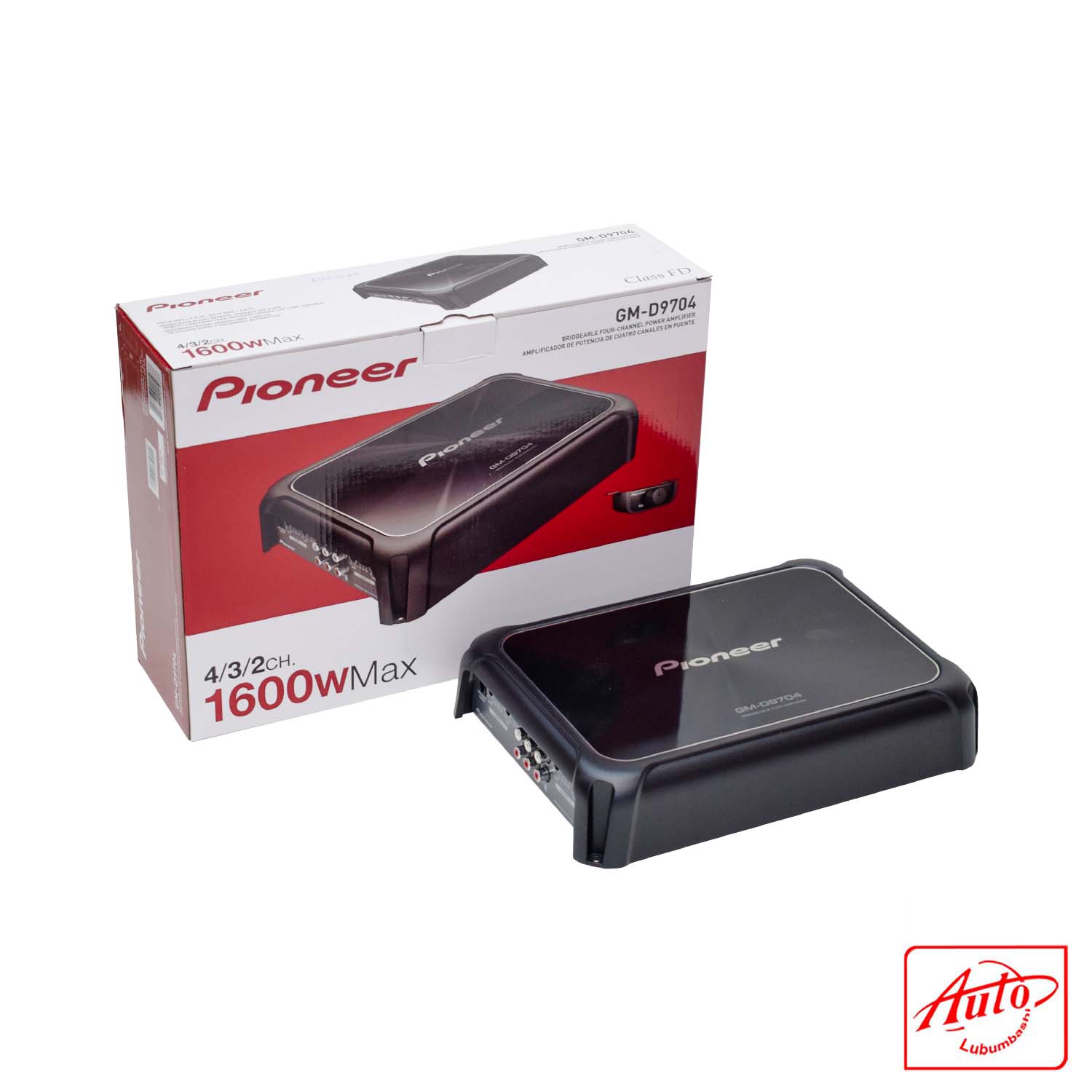 Pioneer GM-D9704 – Class FD 4-Channel Bridgeable Car Amplifier (1600W Max) - Image 3