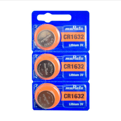 Murata CR1632 Lithium Coin Cell Batteries – 3V, 140mAh, Long Shelf Life