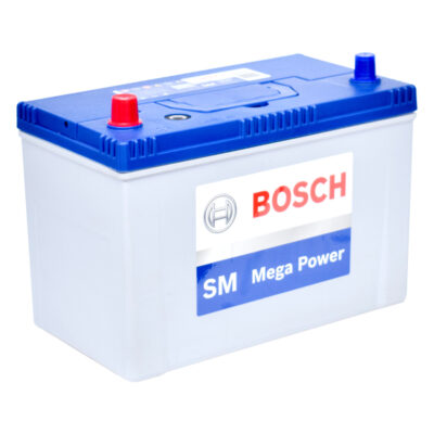 Bosch SM Mega Power Plus 75D31R (N70ZR) Car Battery – 12V, 75Ah, 540CCA, Maintenance-Free