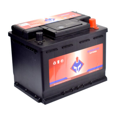 Sparta DIN55MF (55530MF) Car Battery – 12V, 55Ah, 500CCA, Maintenance-Free