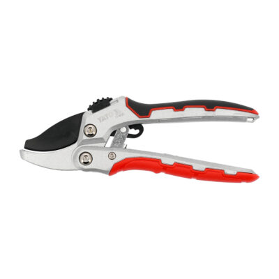 Aluminum Anvil Pruning Shear – 190 mm with Ratchet and Opening Lock