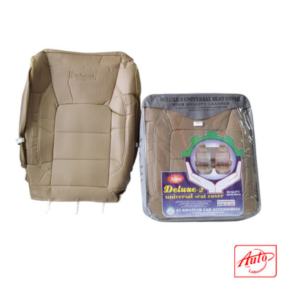 Deluxe-2 Universal Leather Seat Cover – High Quality by Al Khateeb Car Accessories