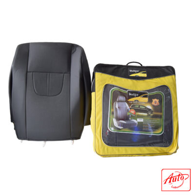 Wellfit Custom-Fit Car Seat Covers – Premium Leather (Beige, Black, Grey)