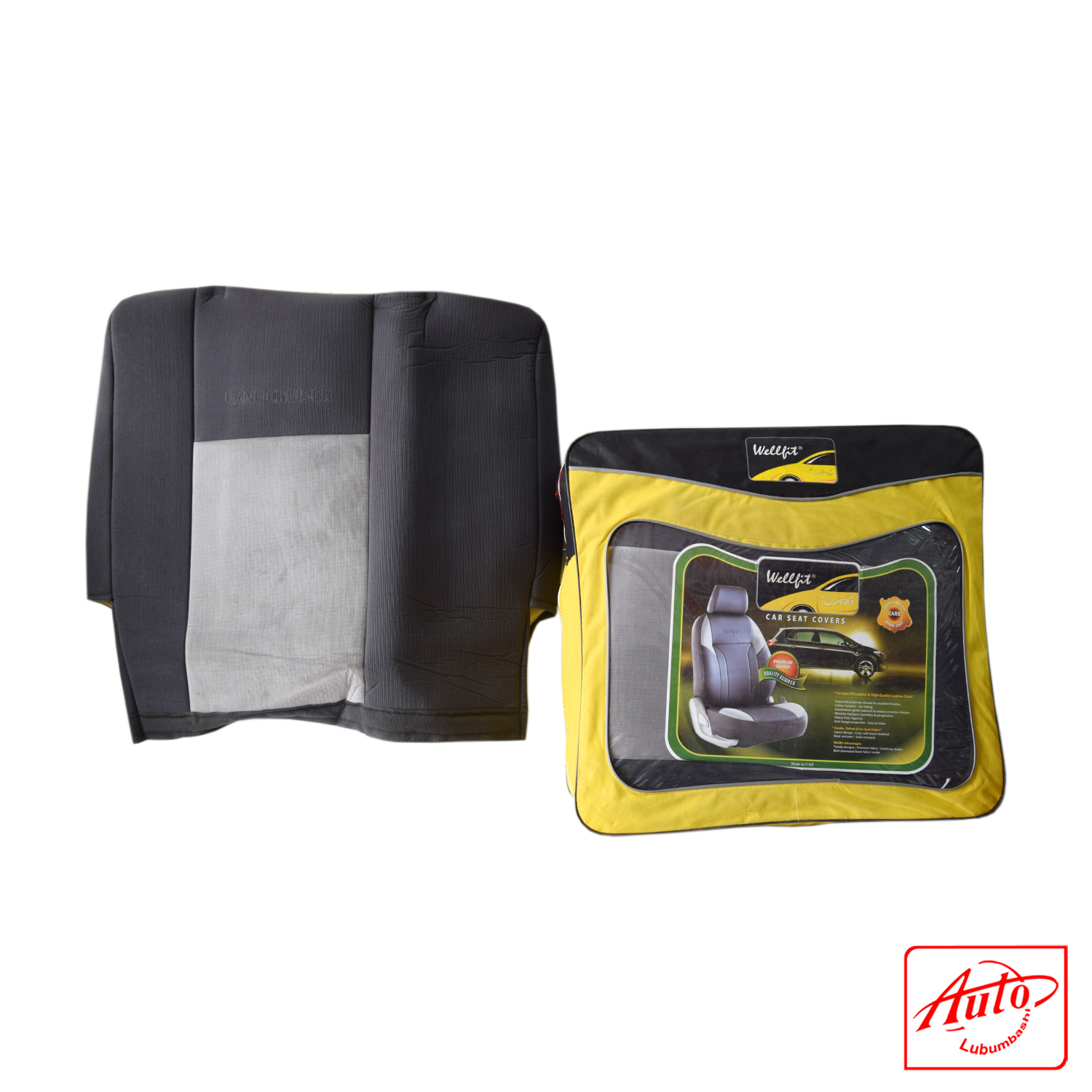 Wellfit Car Seat Cover – Land Cruiser 1990–1997 (N 4 Grey) - Image 2