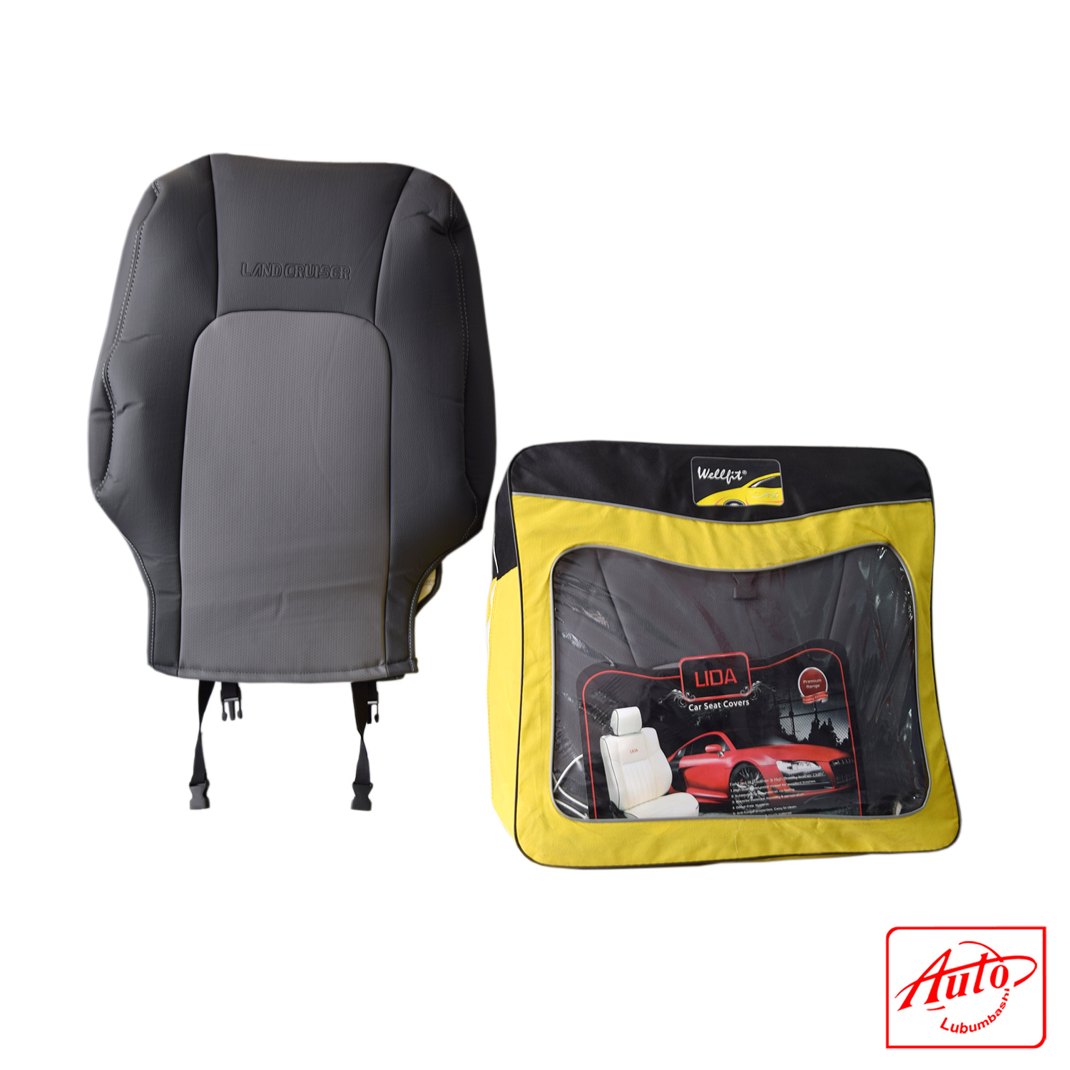 Wellfit Car Seat Cover – Land Cruiser VDJ200 (Grey) - Image 2