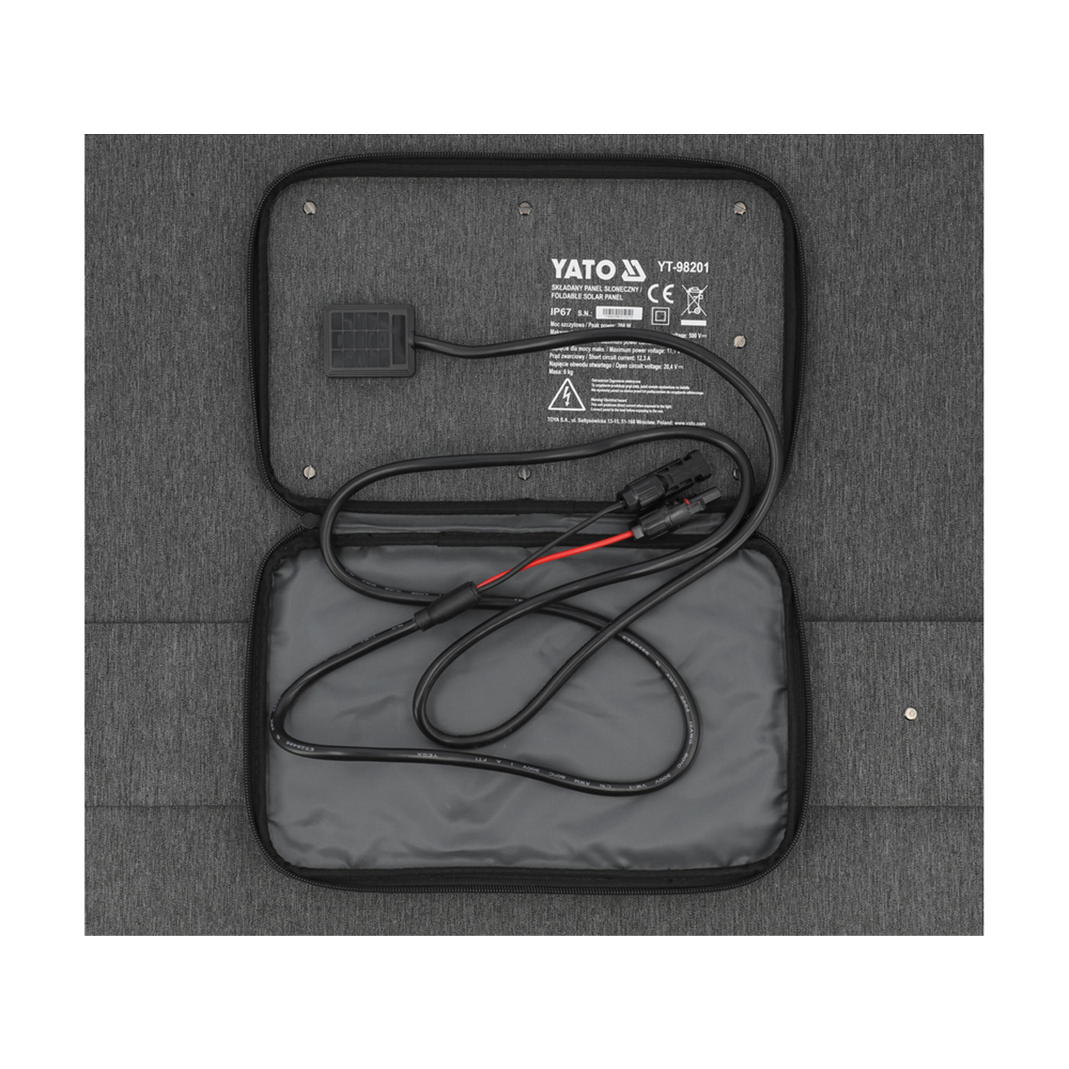 Foldable Solar Panel 200 W 4-in-1 – YATO – Image 6