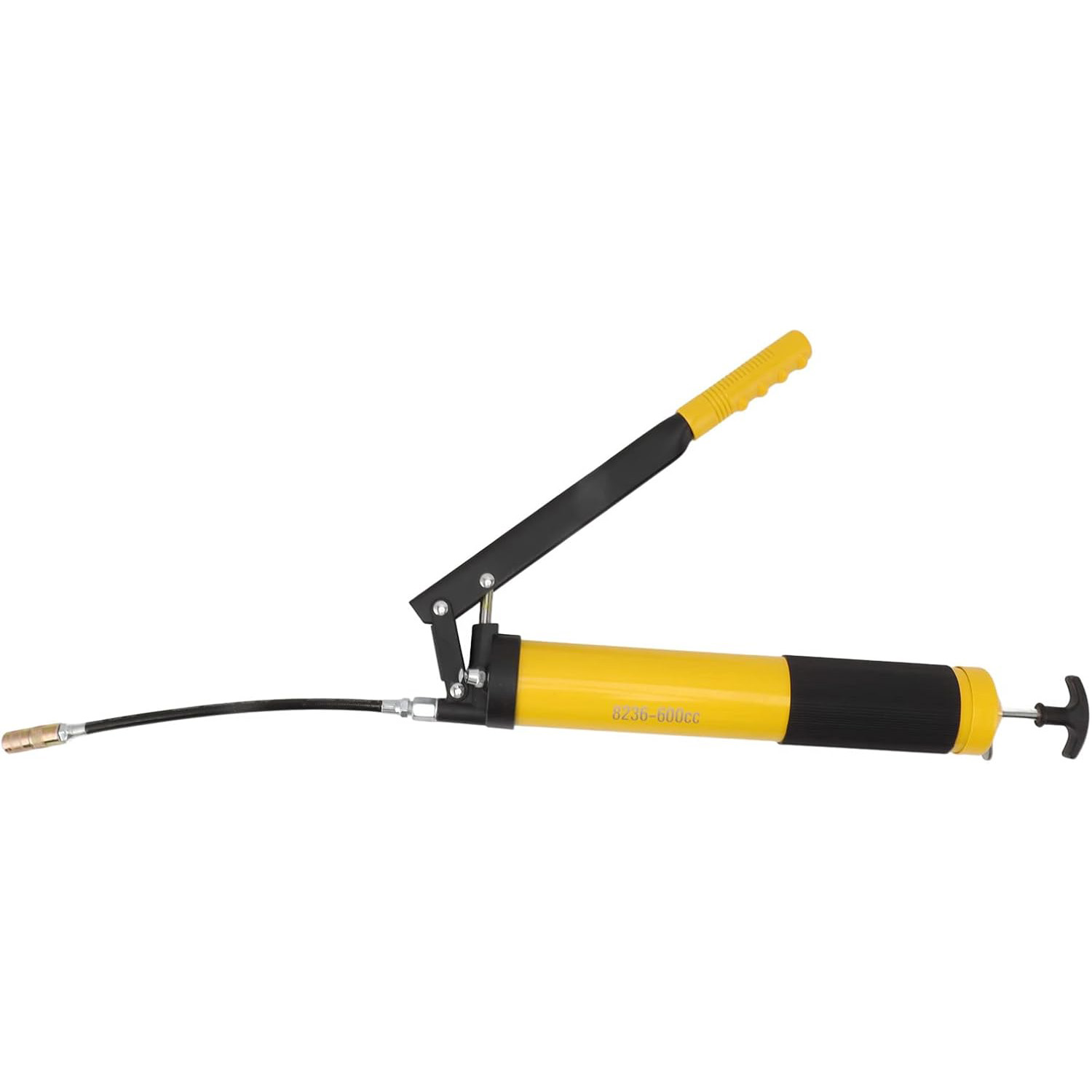 VOREL Manual Heavy Duty Grease Gun – 10000 PSI – 600CC – Yellow – Image 4