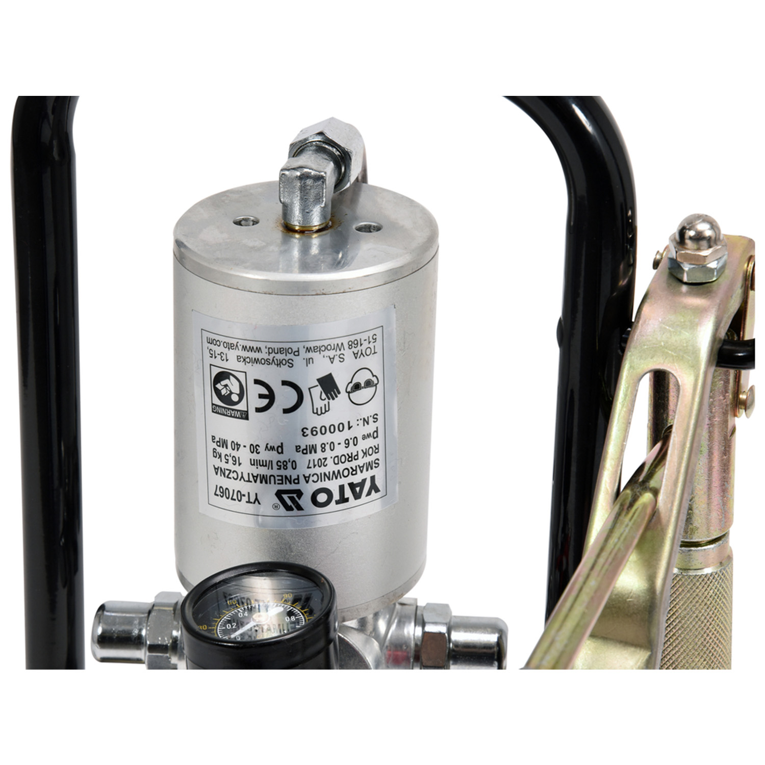 12L Pneumatic Grease Gun – Image 3