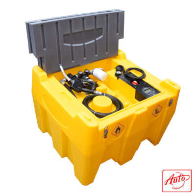 Fuel Transfer Pump with 500L Tank – 12V, 40 L/min, 4m Hose, 3/4" Nozzle