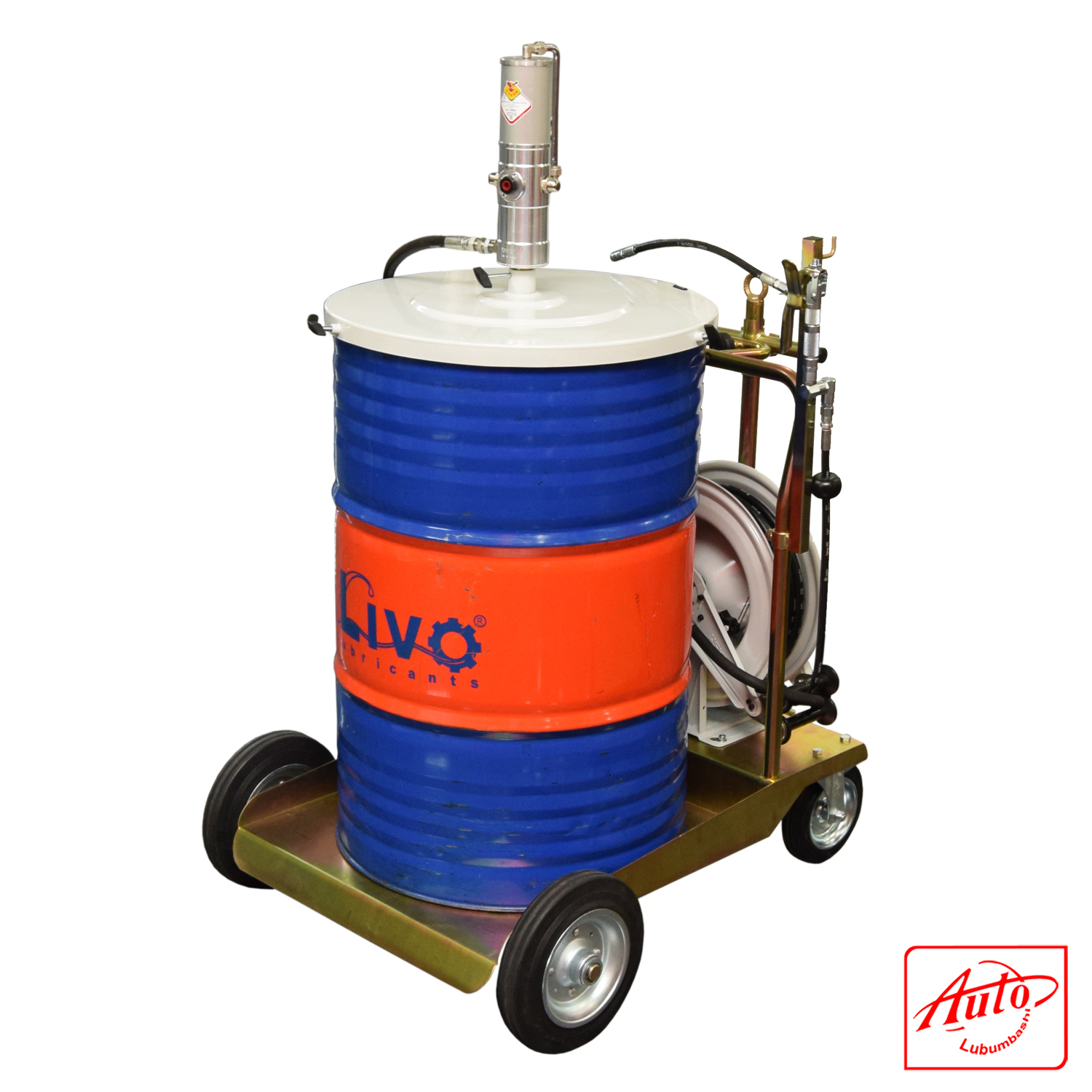 RAASM Trolley Mounted Grease Dispenser Kit – For 180–220 kg Drums – Image 4