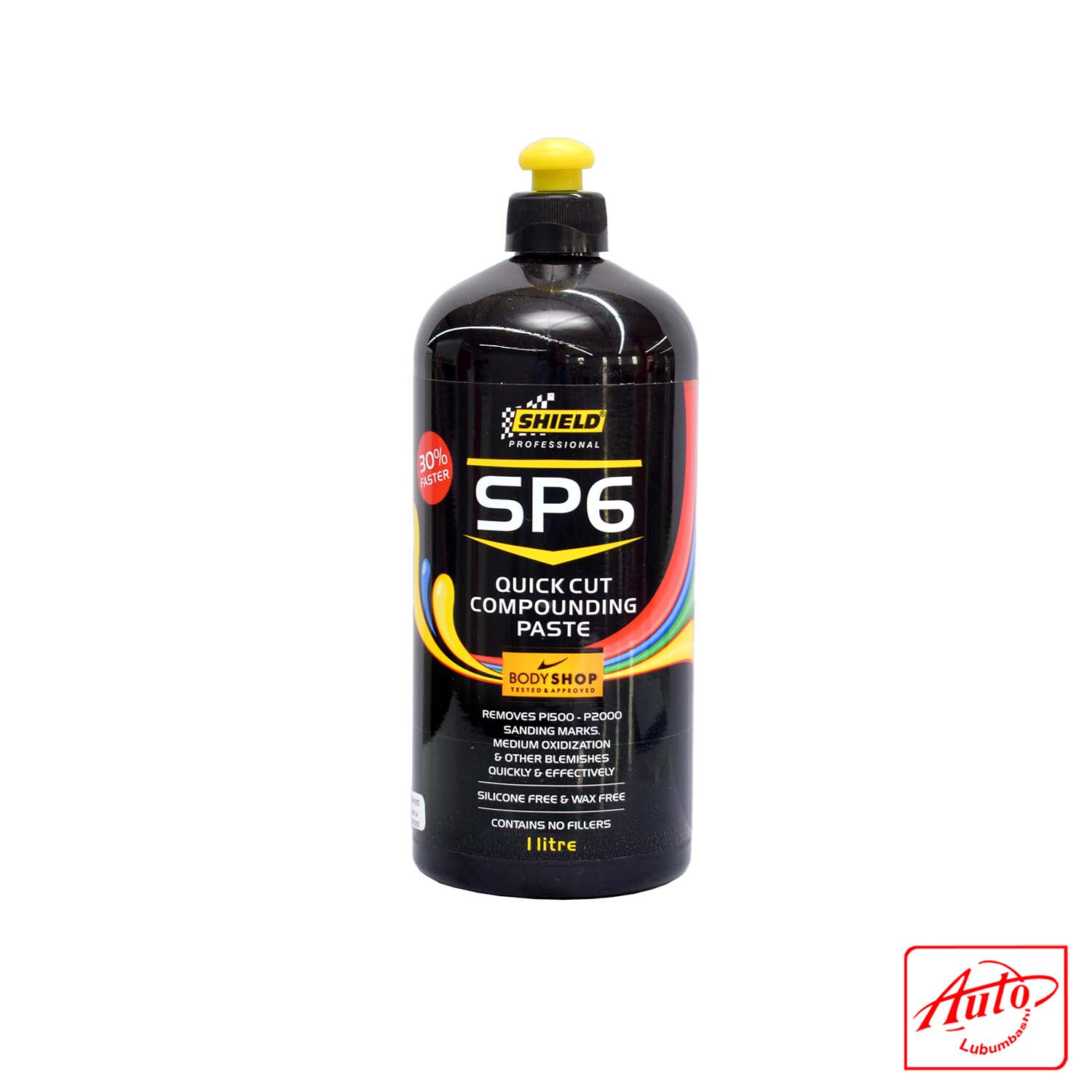 Shield SP6 Quick Cut Compounding Paste – 1L Automotive Paint Correction Compound – Image 2