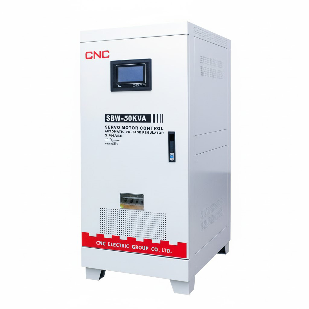 High Power Compensation Voltage Stabilizer – Thermal Relay – 50KVA – Three Phase - Image 2