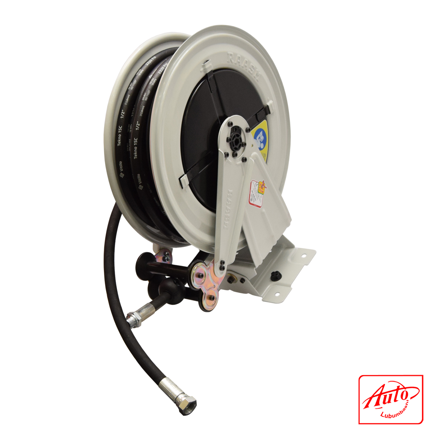 RAASM Oil Hose Reel – 10 m, 150 bar, 1/2" - Image 2