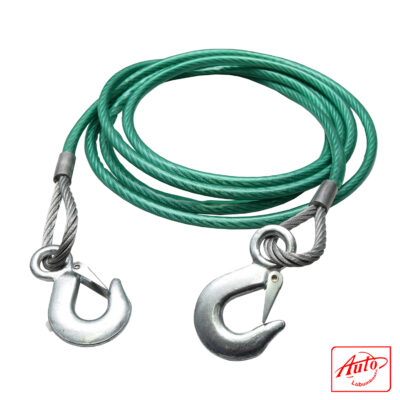 Steel Tow Cable – 12 mm × 4 m – 3000 kg Capacity