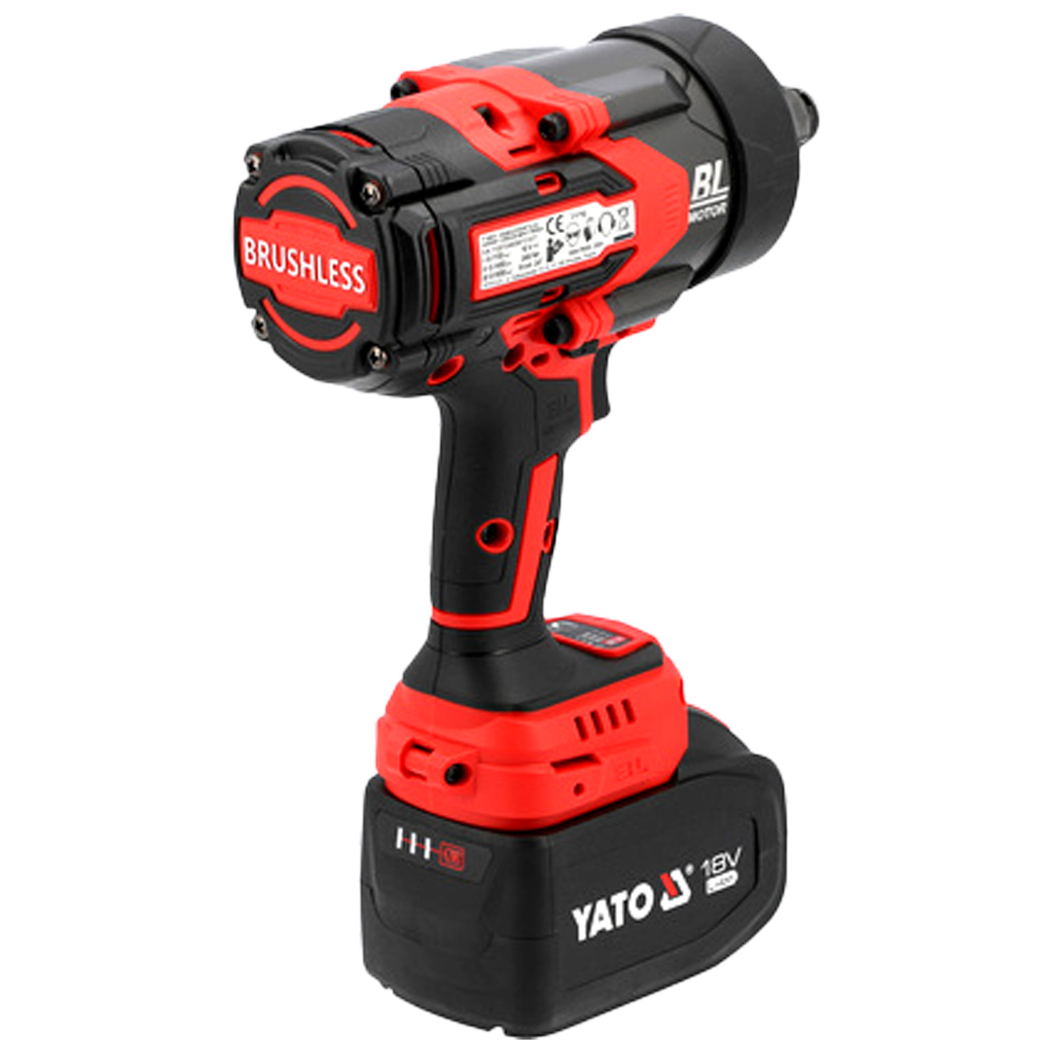 Yato YT-828073 –Brushless Cordless Impact Wrench 18 V / 6.0 Ah - Image 3