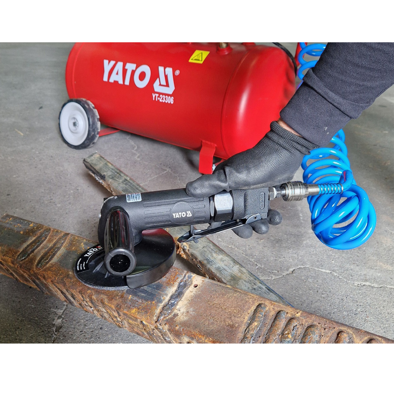 YATO – Pneumatic Angle Grinder 125 mm - Image 4