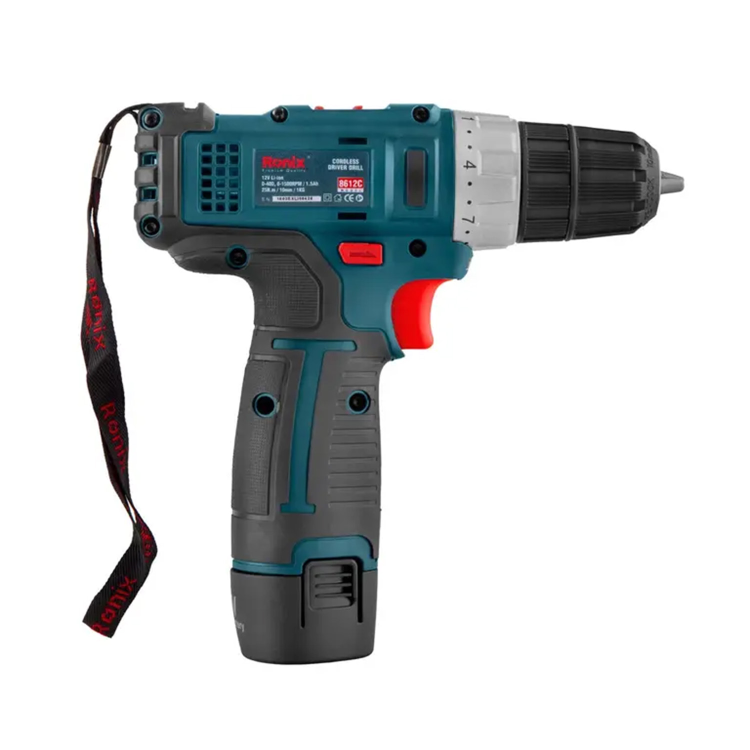 Ronix 8012 – Cordless Drill Driver 12 V – Image 4
